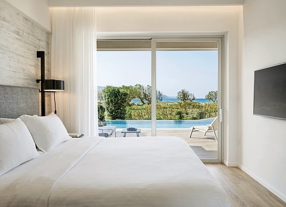 Euphoria Resort - Wohnbeispiel Familiensuite seitl. Meerblick Gemeinschaftspool (Zimmercodierung WI2)