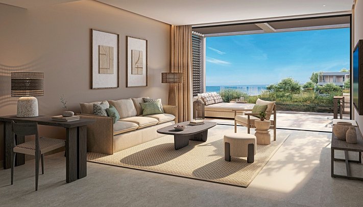 Ikos Kissamos - Wohnbeispiel Suite seitl. Meerblick 1 Schlafraum