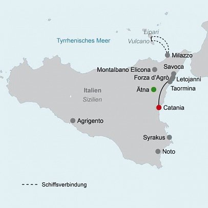 Die bezaubernde Ostküste Siziliens