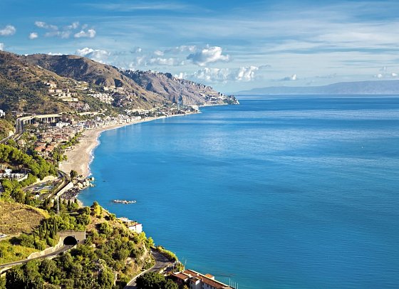 Sizilien - Siciliando - Küste bei Taormina