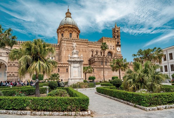 Tempel, reizvolle Landschaften und der Ätna (Premium-Variante) - Kathedrale in Palermo