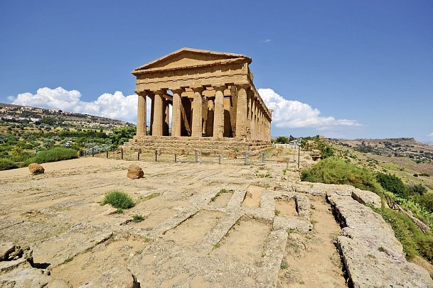 Tempel, reizvolle Landschaften und der Ätna (Premium-Variante) - Concordia-Tempel, Agrigento