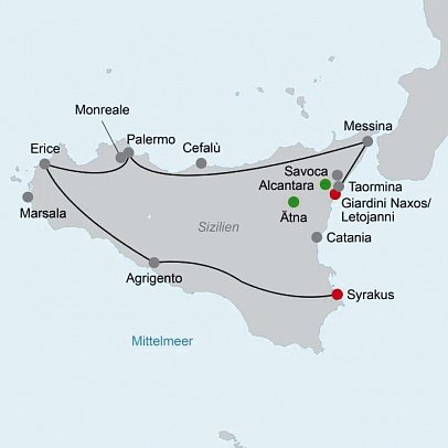 Historische Stätten, Meersalz und ein Hauch von Afrika