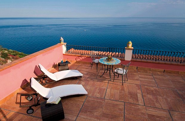 CDSHotels Baia Taormina - Wohnbeispiel Suite Elegant (Zimmercodierung WB1)