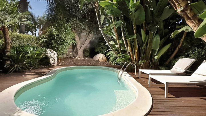 Minareto - Wohnbeispiel Suite Privatpool (Zimmercodierung W1R)