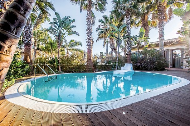 Minareto - Wohnbeispiel Suite Privatpool (Zimmercodierung W1R)