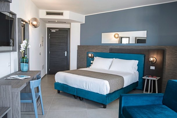 Resort La Battigia Beach & Spa - Wohnbeispiel Doppelzimmer Deluxe (Zimmercodierung DD1)