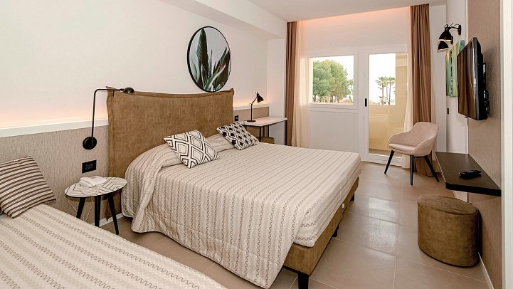 Mangia's Himera Resort - Wohnbeispiel Doppelzimmer (Zimmercodierung DB1)