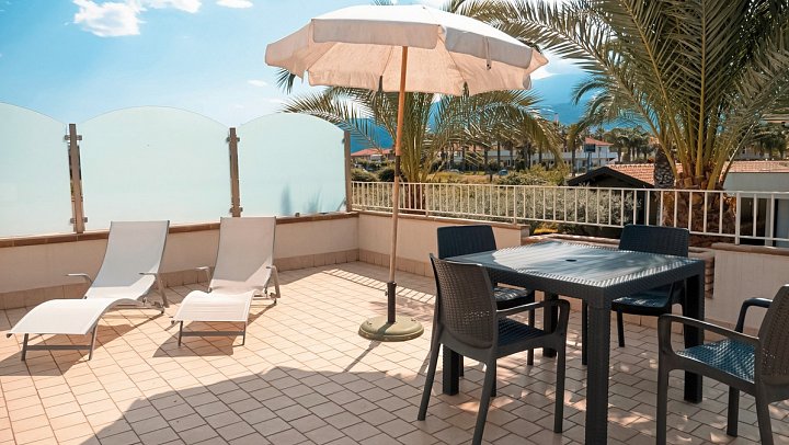 Villa Galati Resort - Wohnbeispiel Studio (Zimmercodierung SB1)