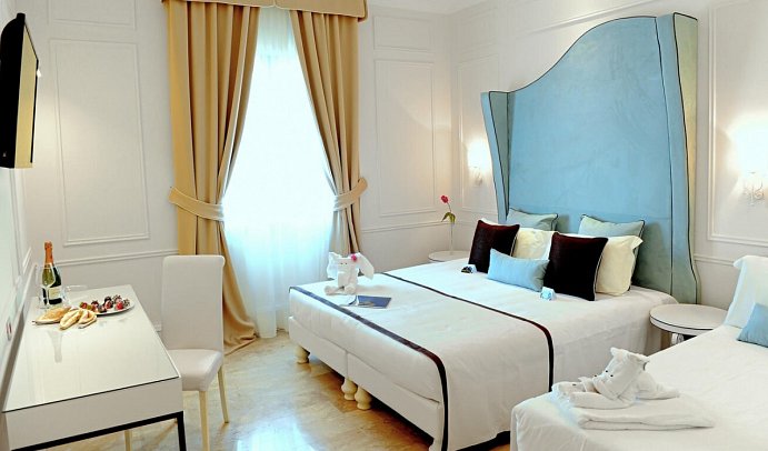 Baglio Basile - Wohnbeispiel Doppelzimmer Deluxe (Zimmercodierung DD1)