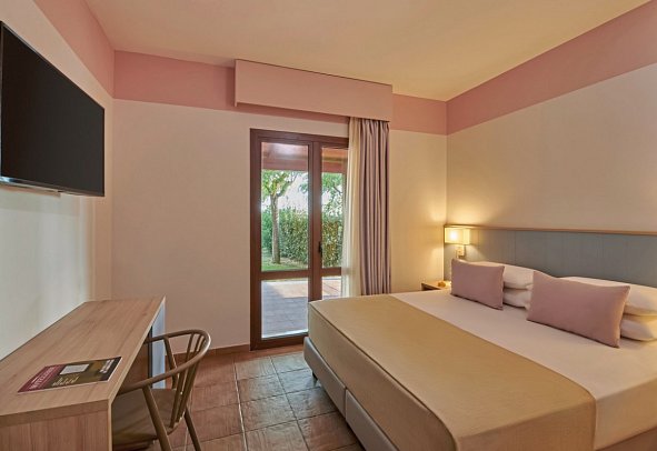 Serenusa Resort - Wohnbeispiel Doppelzimmer (Zimmercodierungen DB1 & DB2)