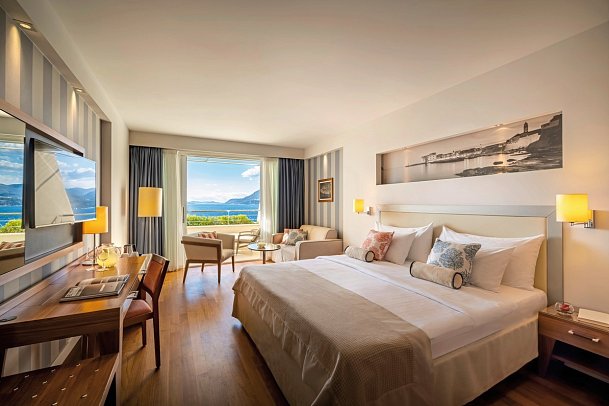 President Hotel Valamar Collection - Wohnbeispiel Zimmer für 2 plus 2 Meerblick (Zimmercodierung DMM)