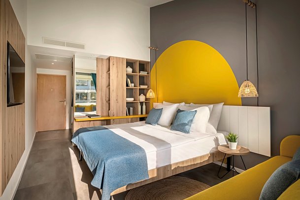 Sunny Dubrovnik by Valamar - Wohnbeispiel Zimmer Superior für 2 plus 1 Meerseite (Zimmercodierungen DS1, DS2 & DC3)