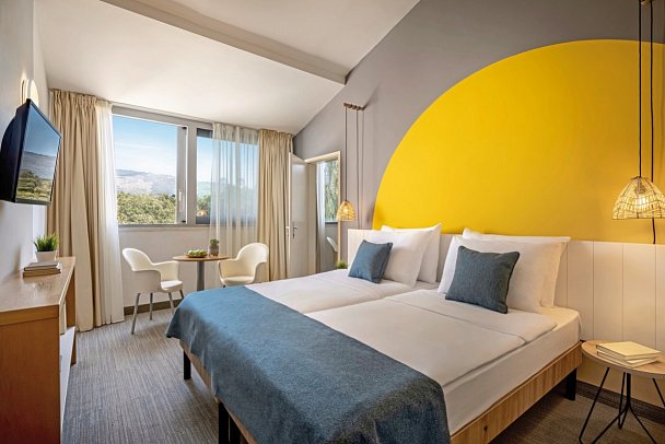 Sunny Dubrovnik by Valamar - Wohnbeispiel Zimmer Superior für 4 plus 2 (Zimmercodierungen FS1 & FSC)