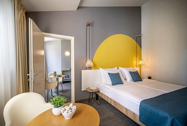 Sunny Dubrovnik by Valamar - Wohnbeispiel Zimmer Superior für 4 plus 2 (Zimmercodierungen FS1 & FSC)