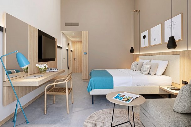 Valamar Tirena Hotel - Wohnbeispiel Zimmer für 2 plus 1 (Zimmercodierung DB1)