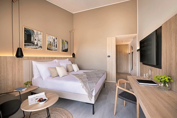 Valamar Tirena Hotel - Wohnbeispiel Zimmer Superior für 2 plus 1 (Zimmercodierungen DS1 & DC3)