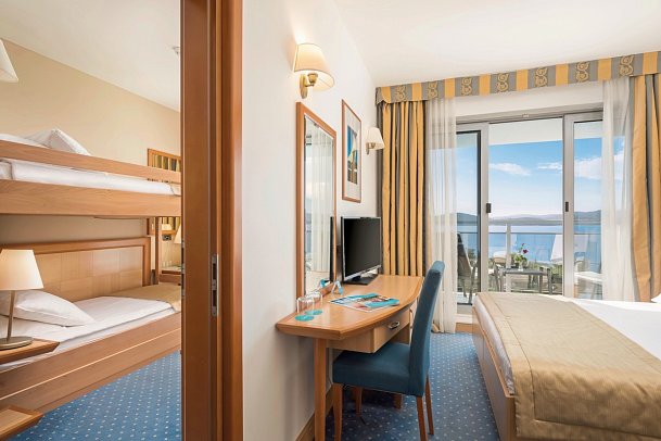 Aminess Vival Grand Azur Hotel - Wohnbeispiel Familienzimmer Superior Meerseite (Zimmercodierung FSC)