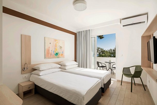 Bellevue Maradiso Casa by Aminess - Wohnbeispiel Doppelzimmer Nebengebäude Parkseite (Zimmercodierung D1V)