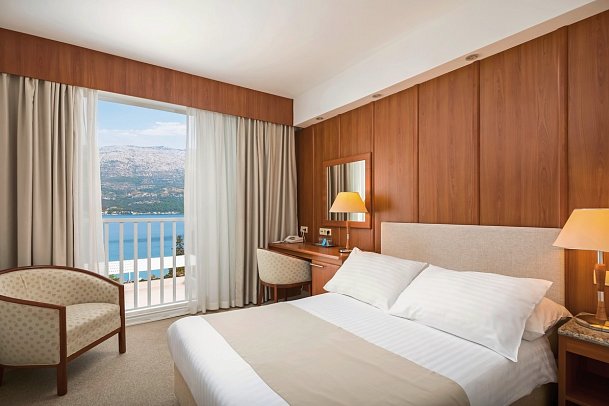 Marko Polo Maradiso Hotel by Aminess - Wohnbeispiel Doppelzimmer Meerseite (Zimmercodierung DG1)