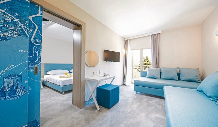 Aminess Vival Port9 Resort - Wohnbeispiel Familienzimmer Superior (Zimmercodierung FS1)