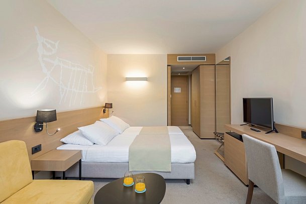 Aminess Younique Liburna Hotel - Wohnbeispiel Doppelzimmer Komfort (Zimmercodierung DF1)