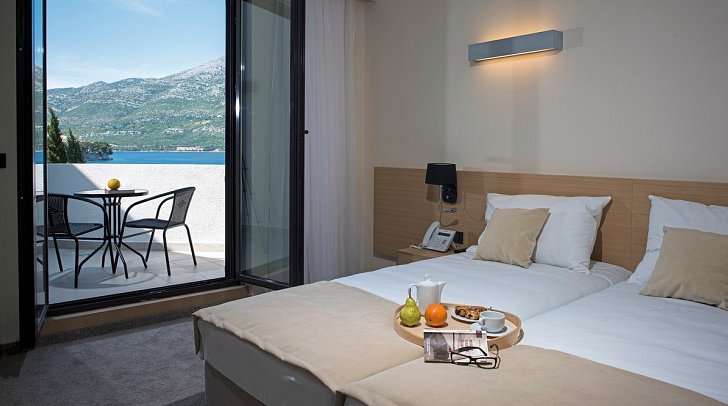 Aminess Younique Liburna Hotel - Wohnbeispiel Doppelzimmer Superior Meerseite (Zimmercodierung DSC)