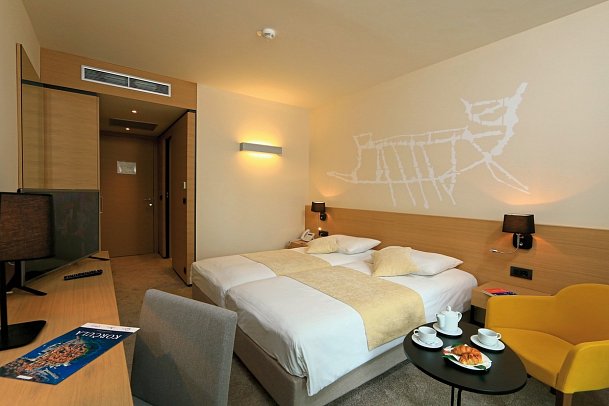 Aminess Liburna Hotel - Wohnbeispiel Doppelzimmer (Zimmercodierung DB1)