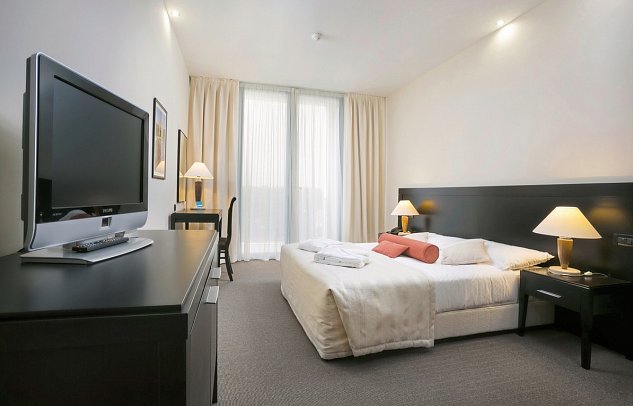 Admiral Grand - Wohnbeispiel Doppelzimmer Balkon (Zimmercodierungen DBB & DCB)