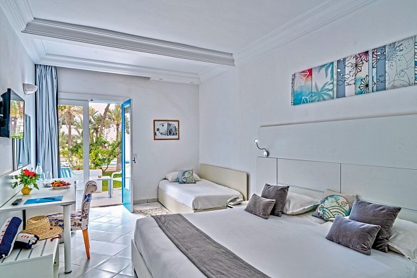 Hari Club Beach Resort - Wohnbeispiel Dreibettzimmer (Zimmercodierung DB1)