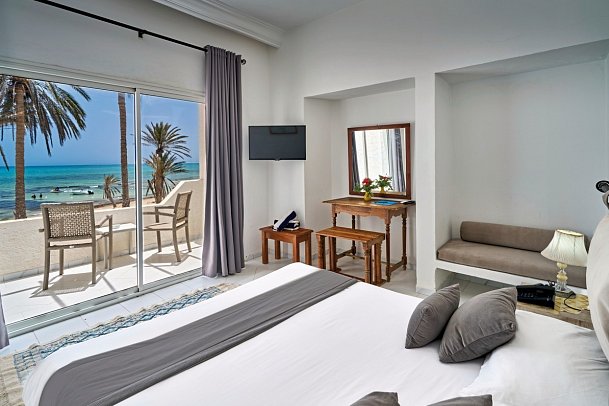 Hari Club Beach Resort - Wohnbeispiel Doppelzimmer Meerblick (Zimmercodierungen DBM & DCM)