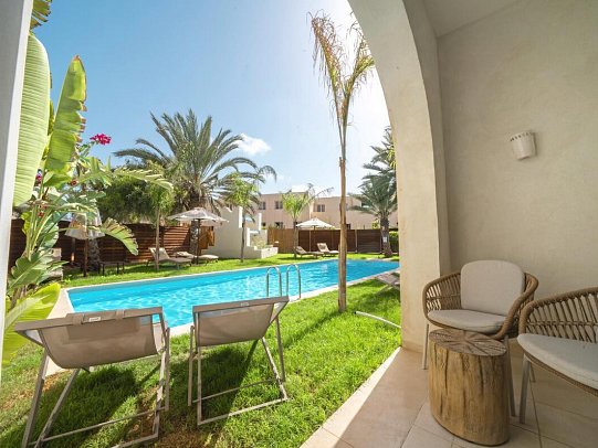 Sentido Djerba Beach - Wohnbeispiel Familienzimmer mit Verbindungstür (Zimmercodierung FV1)