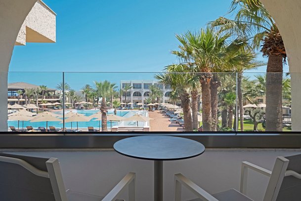 Iberostar Selection Eolia Djerba - Wohnbeispiel Doppelzimmer Poolblick (Zimmercodierungen DBP & D1P)