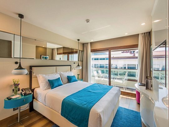 Elite World Marmaris - Wohnbeispiel Doppelzimmer Deluxe Landblick (Zimmercodierung DDL)