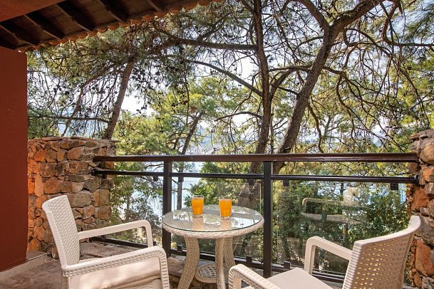 Marmaris Bay Resort - Wohnbeispiel Doppelzimmer Gartenblick (Zimmercodierungen DBG & DBN)