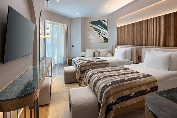 Liberty Signa - Wohnbeispiel Familienzimmer mit Verbindungstür (Zimmercodierung FV1)