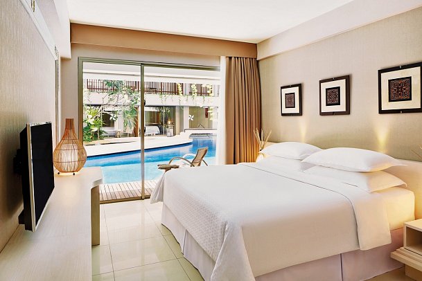 Four Points by Sheraton Bali Kuta - Wohnbeispiel Deluxe Pool View (Zimmercodierung UDP)