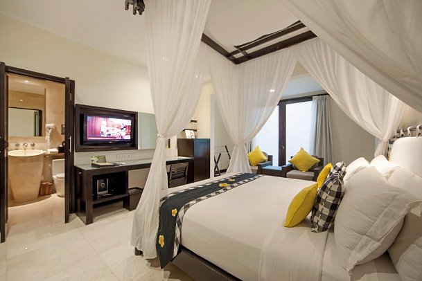 Legian Beach Hotel - Wohnbeispiel Deluxe (Zimmercodierung UP1)