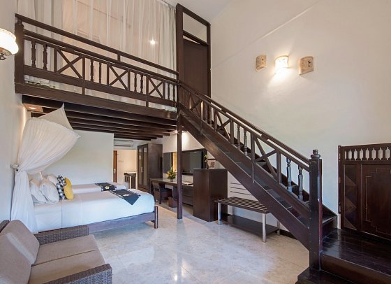 Legian Beach Hotel - Wohnbeispiel Deluxe Family (Zimmercodierung FD1)