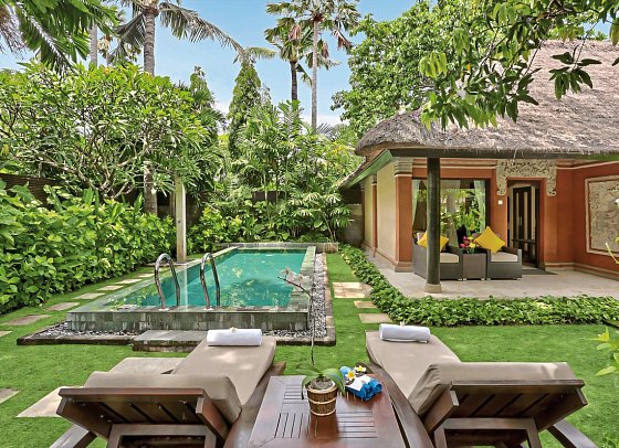 Legian Beach Hotel - Wohnbeispiel Deluxe Pool Villa (Zimmercodierung VD5)