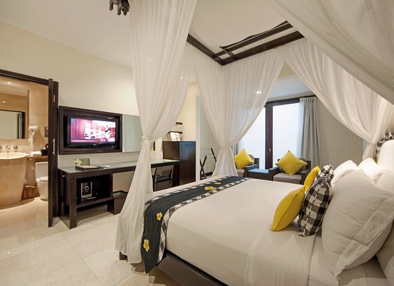 Legian Beach Hotel - Wohnbeispiel Deluxe (Zimmercodierung UP1)