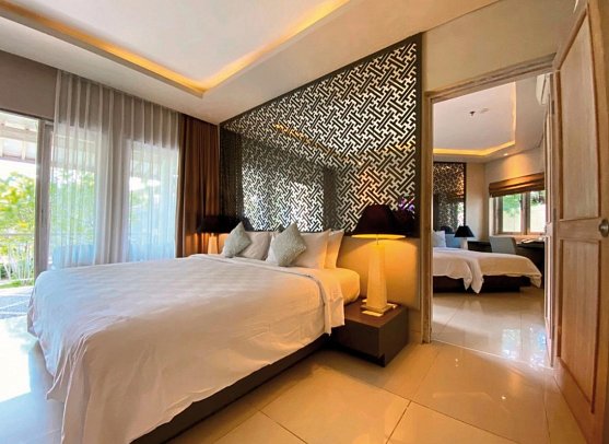 Segara Village Hotel - Wohnbeispiel Family Deluxe (Zimmercodierung FD1)