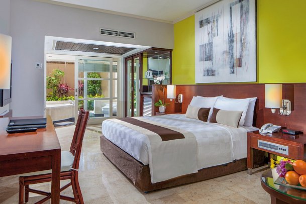 Prime Plaza Hotel Sanur - Wohnbeispiel Pool View (Zimmercodierung UBP)
