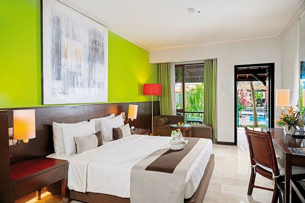 Prime Plaza Hotel Sanur - Wohnbeispiel Pool Access (Zimmercodierung UBQ)