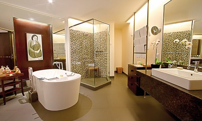 Grand Mirage Resort & Thalasso Bali - Badbeispiel Ocean View Suite (Zimmercodierung WBM)