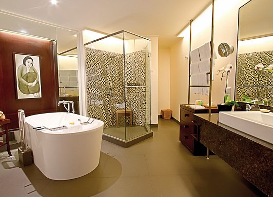 Grand Mirage Resort & Thalasso Bali - Badbeispiel Ocean View Suite (Zimmercodierung WBM)