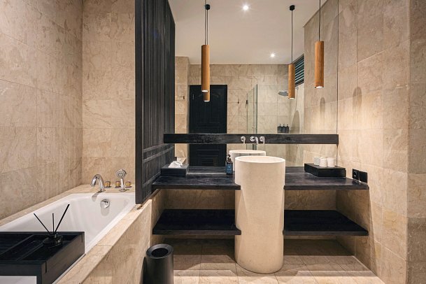 Sadara Boutique Beach Resort - Beispiel Bad Sadara Signature (Zimmercodierung UM2)