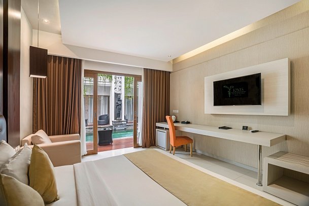 Tonys Villas & Resort - Wohnbeispiel Deluxe Pool Access (Zimmercodierung UDQ)