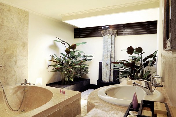 Tonys Villas & Resort - Wohnbeispiel Bungalow Bathroom (Zimmercodierung BB1)