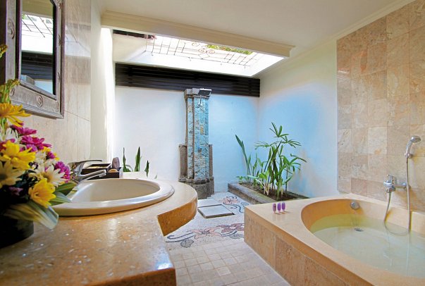 Tonys Villas & Resort - Wohnbeispiel Bungalow Bathroom (Zimmercodierung BB1)